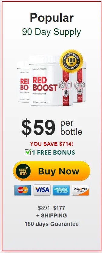 red boost powder 3 bottle price